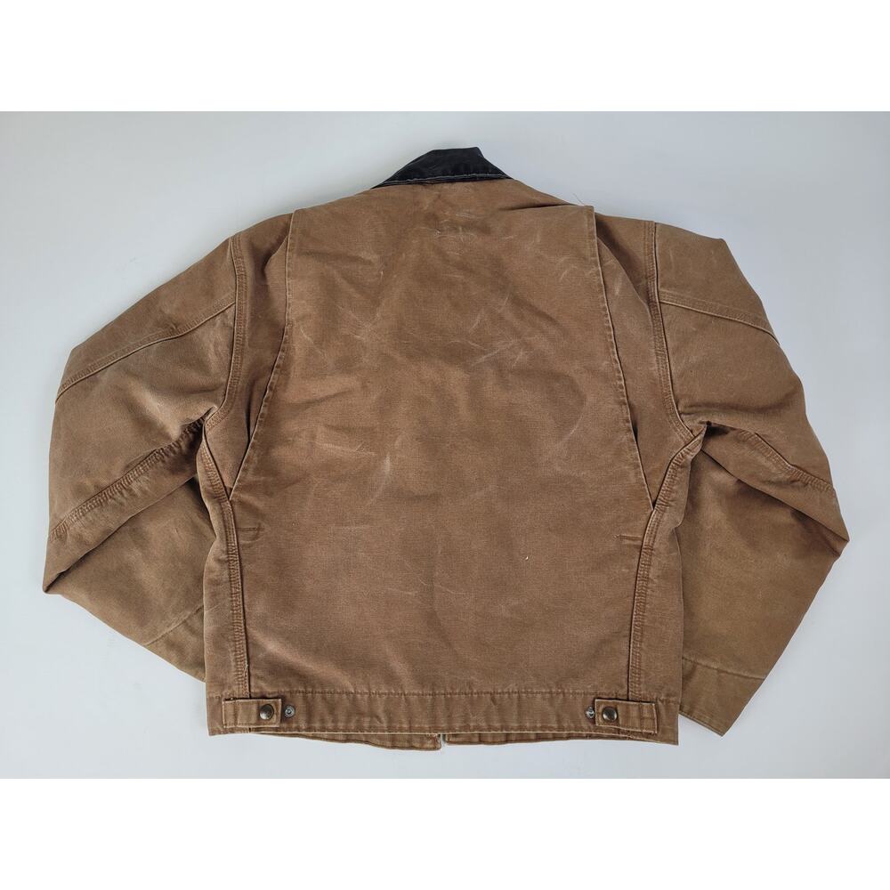 VTG 2005 Carhartt Detroit Jacket J97 BRN Men's Sz M | Broken Zipper - Picture 7 of 10